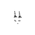 Amewi Heckmotorhalterung und Finne 057-25312-28