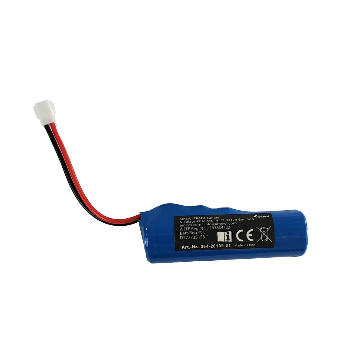 Amewi Li-Ion Akku 1S 3,7V 600mAh, Molex für Schlepperboot 064-26109-01