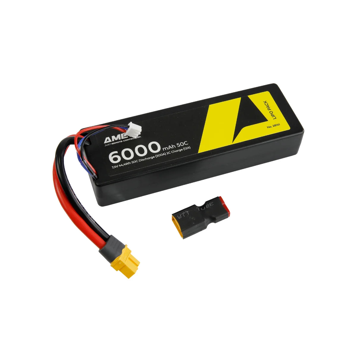 Amewi LiPo Akku 2S 7,4V 6000mAh 50C XT60 28141