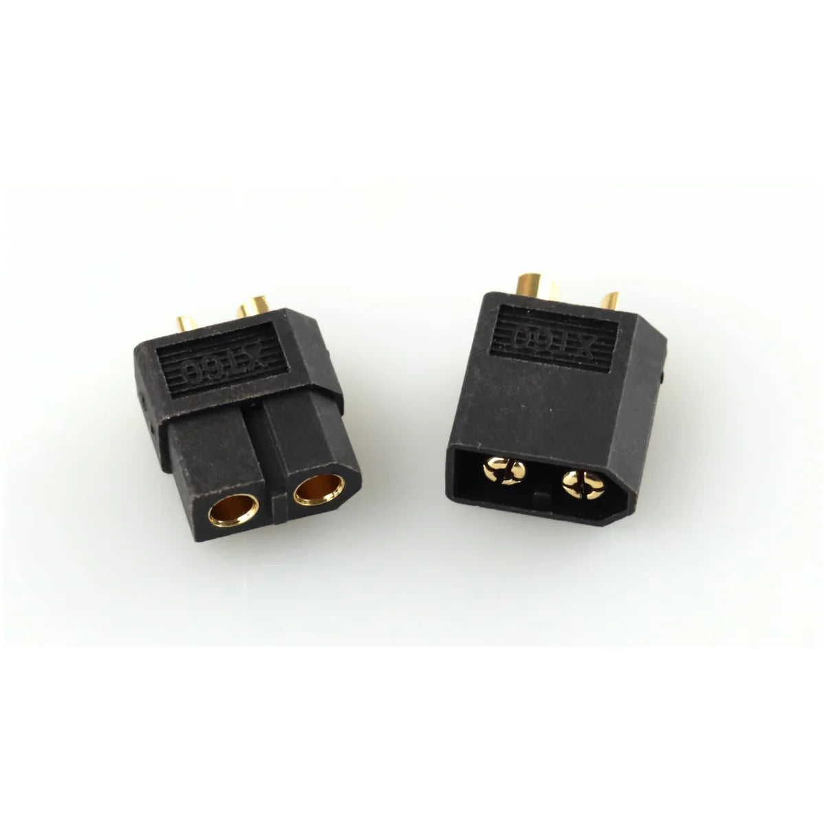Amewi Stecker und Buchse schwarz 1 paar 28201