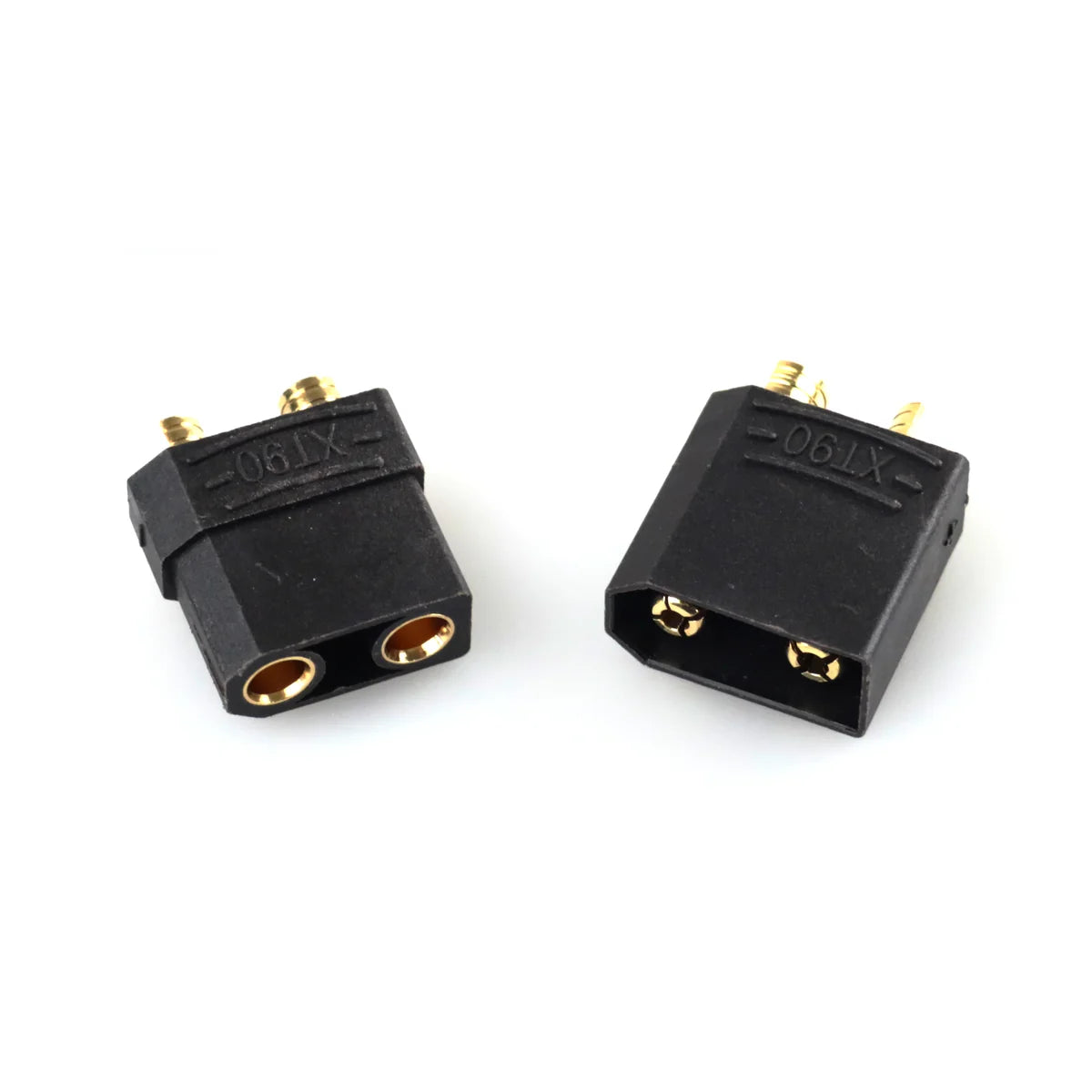 Amewi Stecker und Buchse schwarz 1 paar 28202