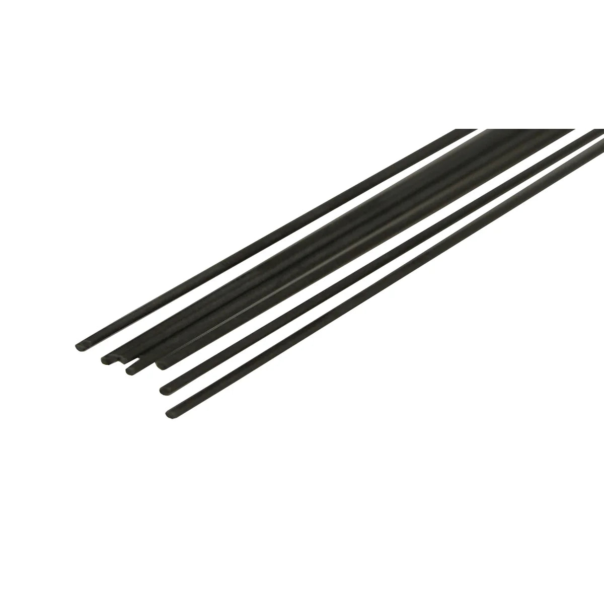 Amewi Carbon Vierkantstab 0,8 x 1,2 x 1000mm, 10 Stück 28335
