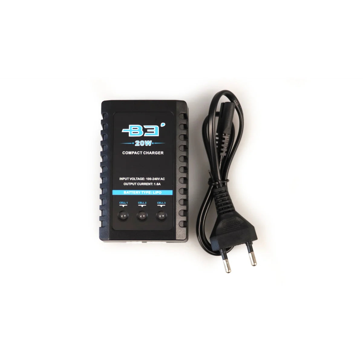 Amewi B3 Pro 20W LiPo Ladegerät 1,5A für 2S-3S LiPos 28374