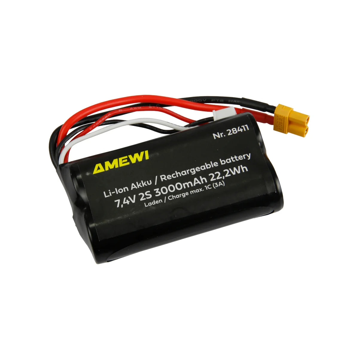 Amewi Li-Ion Akku 2S 7,4V 3000mAh XT30 28411