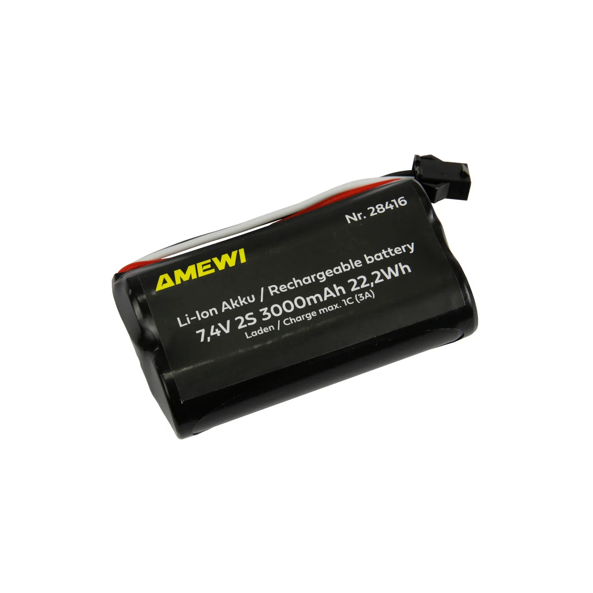 Amewi Li-Ion Akku 2S 7,4V 3000mAh HBX 3-Pin 28416