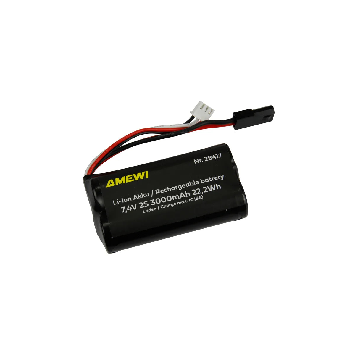Amewi Li-Ion Akku 2S 7,4V 3000mAh 5600mAh Stecker 28417