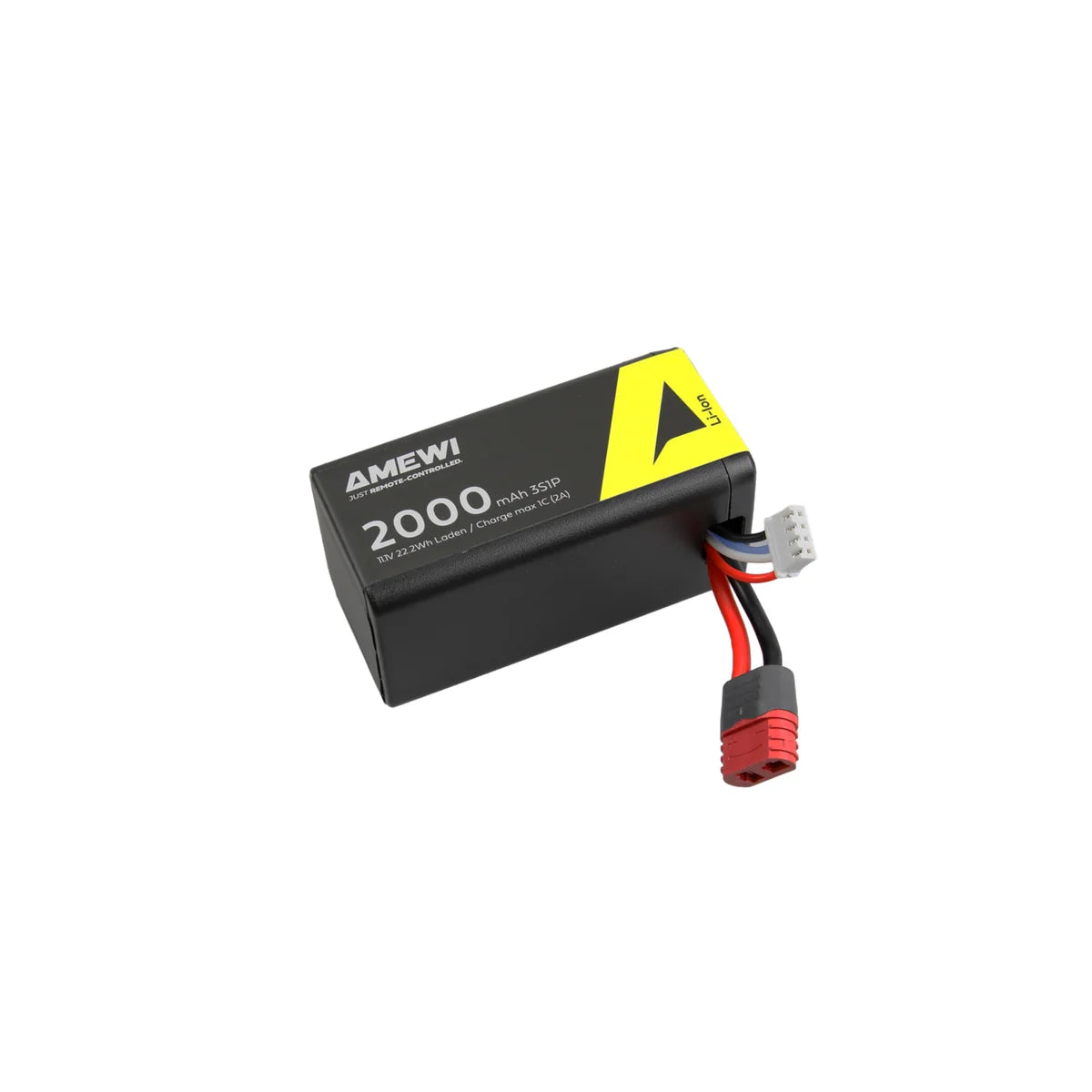 Amewi LiPo Akku 3S 11,1V 2000mAh T-Stecker Hardcase für Hyper Go TX12 28701