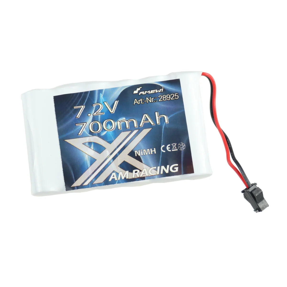 Amewi NiMH Akku 7,2V 700mAh, HBX-Stecker 28925