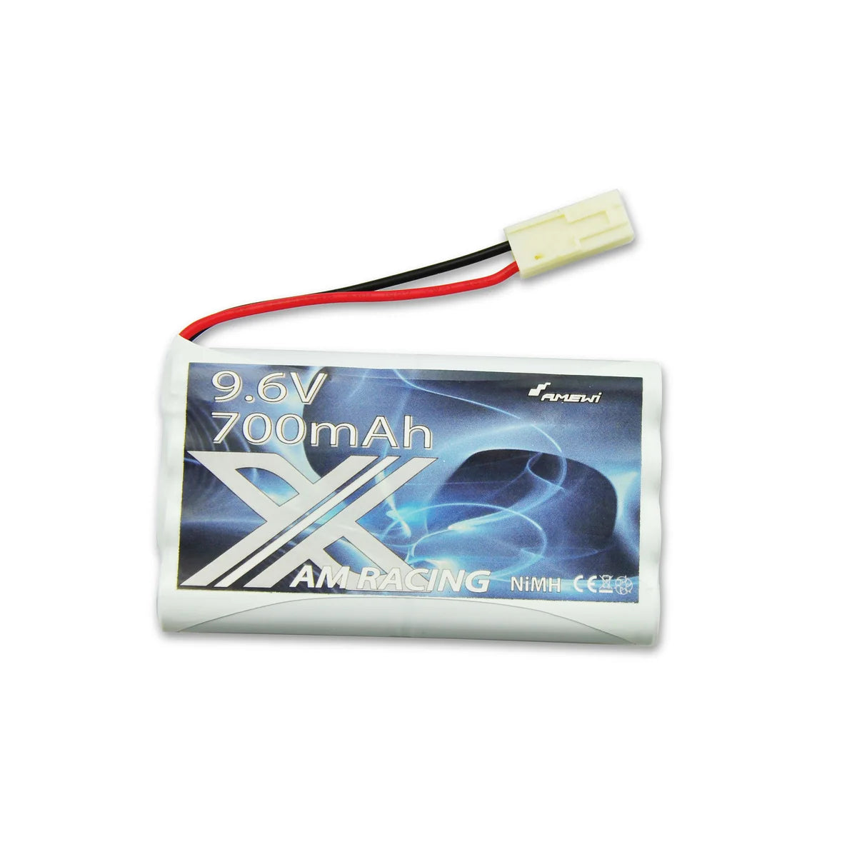 Amewi NiMH Akku 9,6V 700mAh Mini-Tamiya Stecker 28939