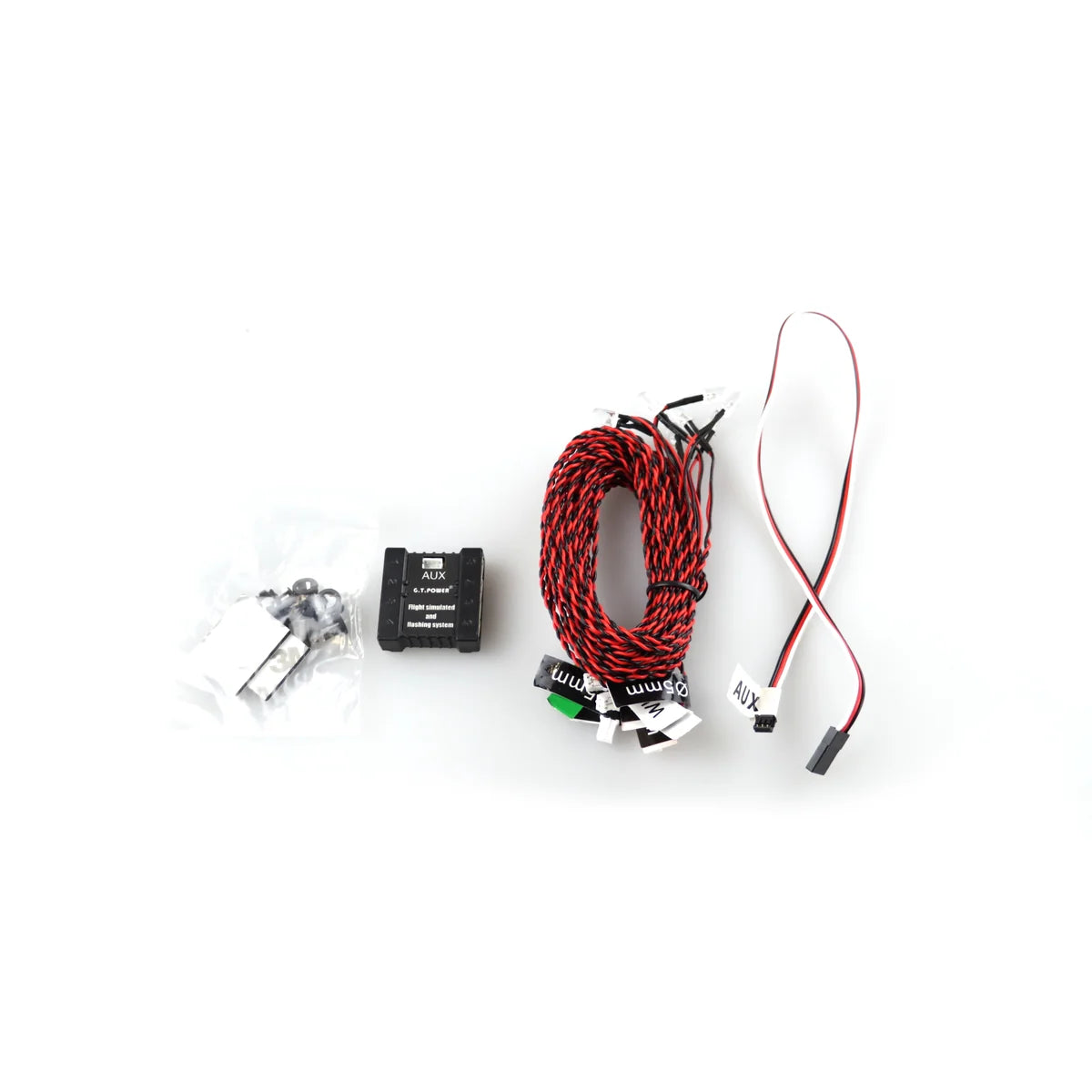 Amewi LED Flugzeug Lichtsystem mit Kontrolleinheit 28966