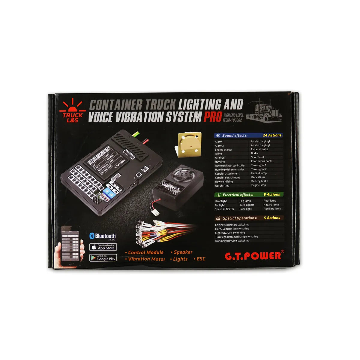 Amewi Truck Beleuchtung und Sound-Vibrationssystem PRO 28974