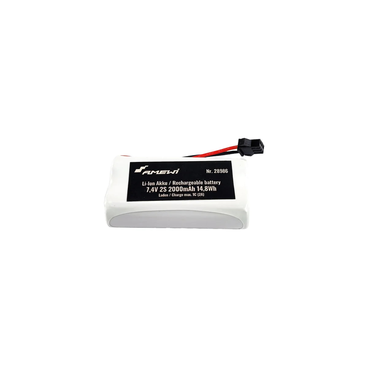 Amewi Li-Ion Akku 2S 7,4V 2000mAh HBX 3-Pin 28986
