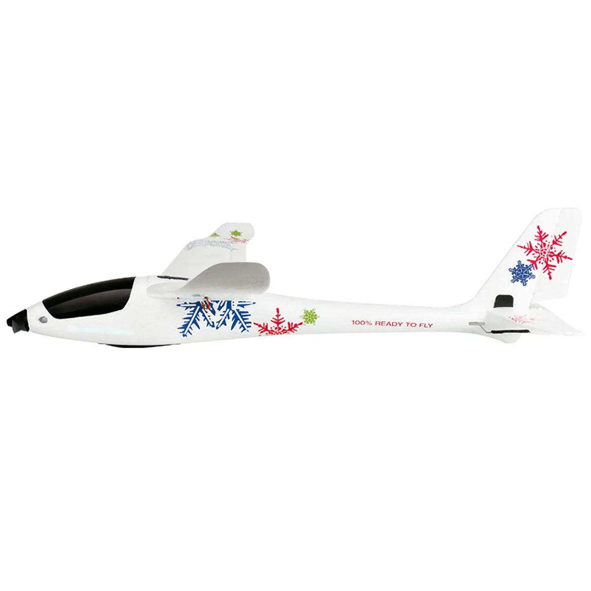 Amewi 3D Climber Segelflugzeug mit Gyro 5-Kanal 780mm 24057 Flugzeug RTF – Seitenansicht