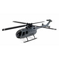 Amewi AFX-105 Helikopter 4-Kanal 6G 25319 Helikopter RTF – Seitenansicht mit Rotorblättern und Heckausleger