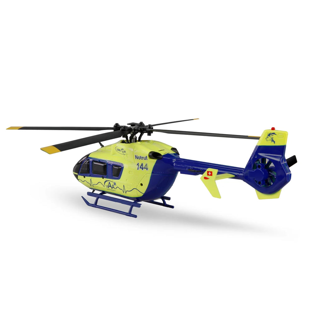Amewi AFX-135 Alpine Air Ambulance Helikopter 4-Kanal 6G 25339 Helikopter RTF – Seitenansicht