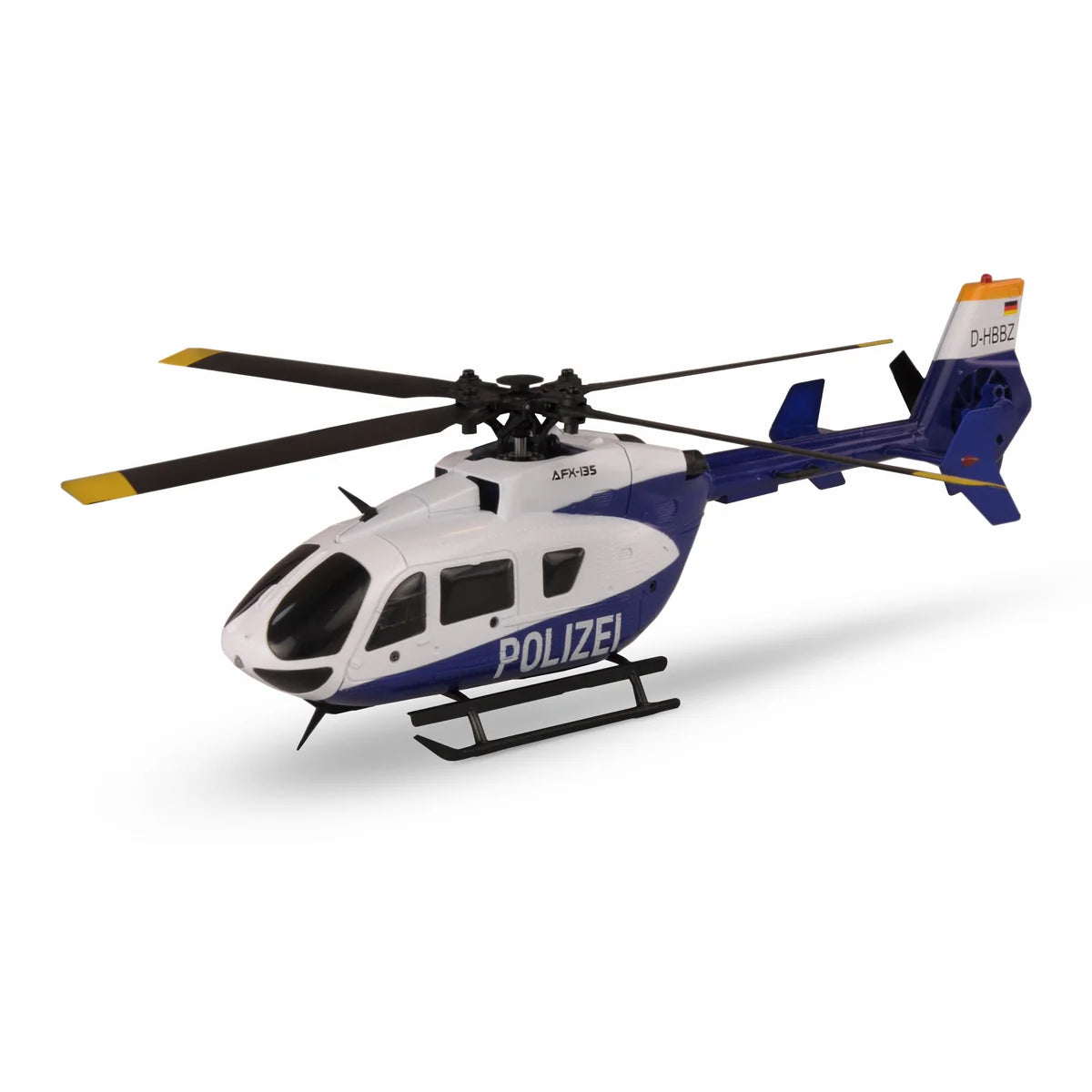 Amewi AFX-135 Polizei Helikopter 4-Kanal 6G 25328 Helikopter RTF – Seitenansicht