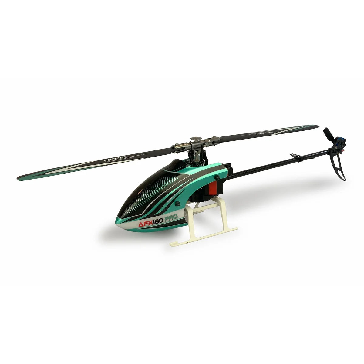 Amewi AFX180 PRO Helikopter flybarless 6-Kanal 3D/6G 25315 Helikopter RTF – Seitenansicht