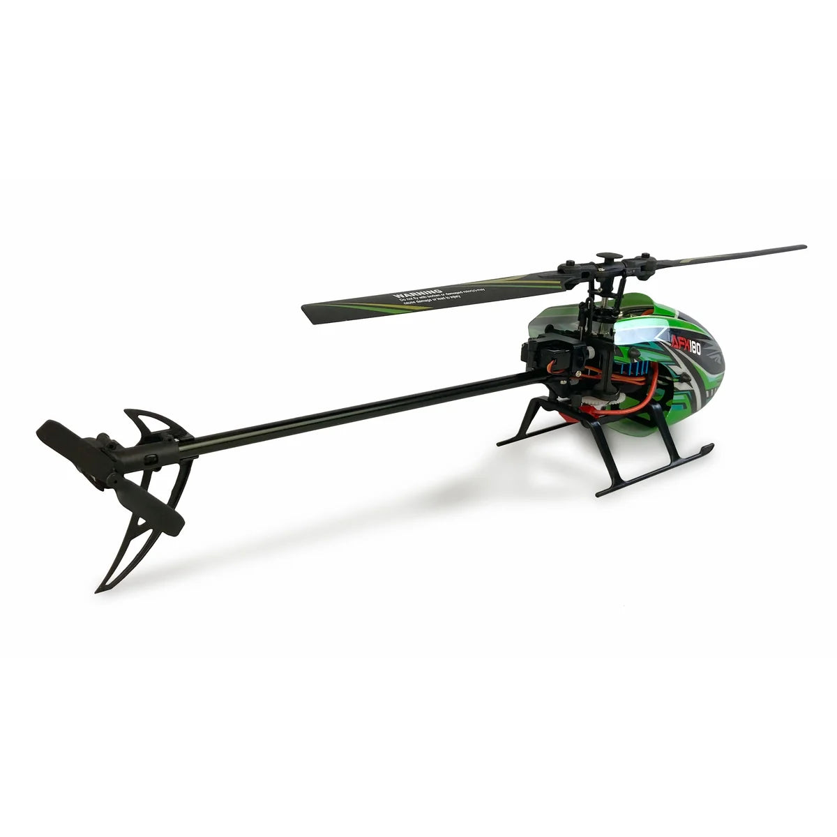 Amewi AFX180 Single-Rotor Helikopter 4-Kanal 6G 25314 Helikopter RTF – Seitenansicht