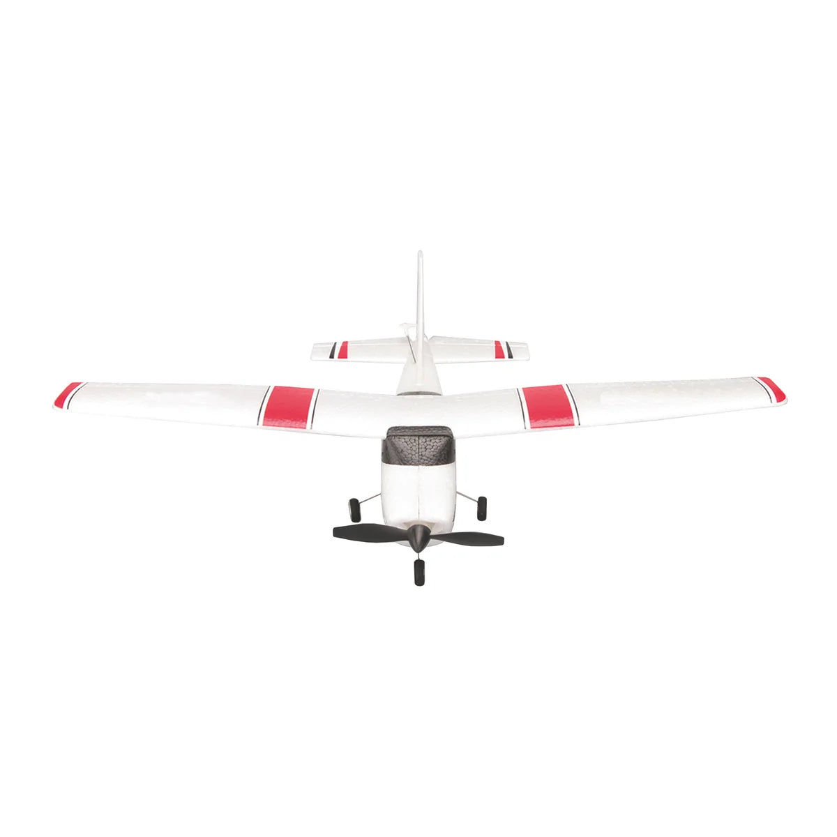 Amewi Air Trainer V3 3-Kanal 500mm 24002 Flugzeug RTF – Draufsicht mit roten Tragflächen-Markierungen
