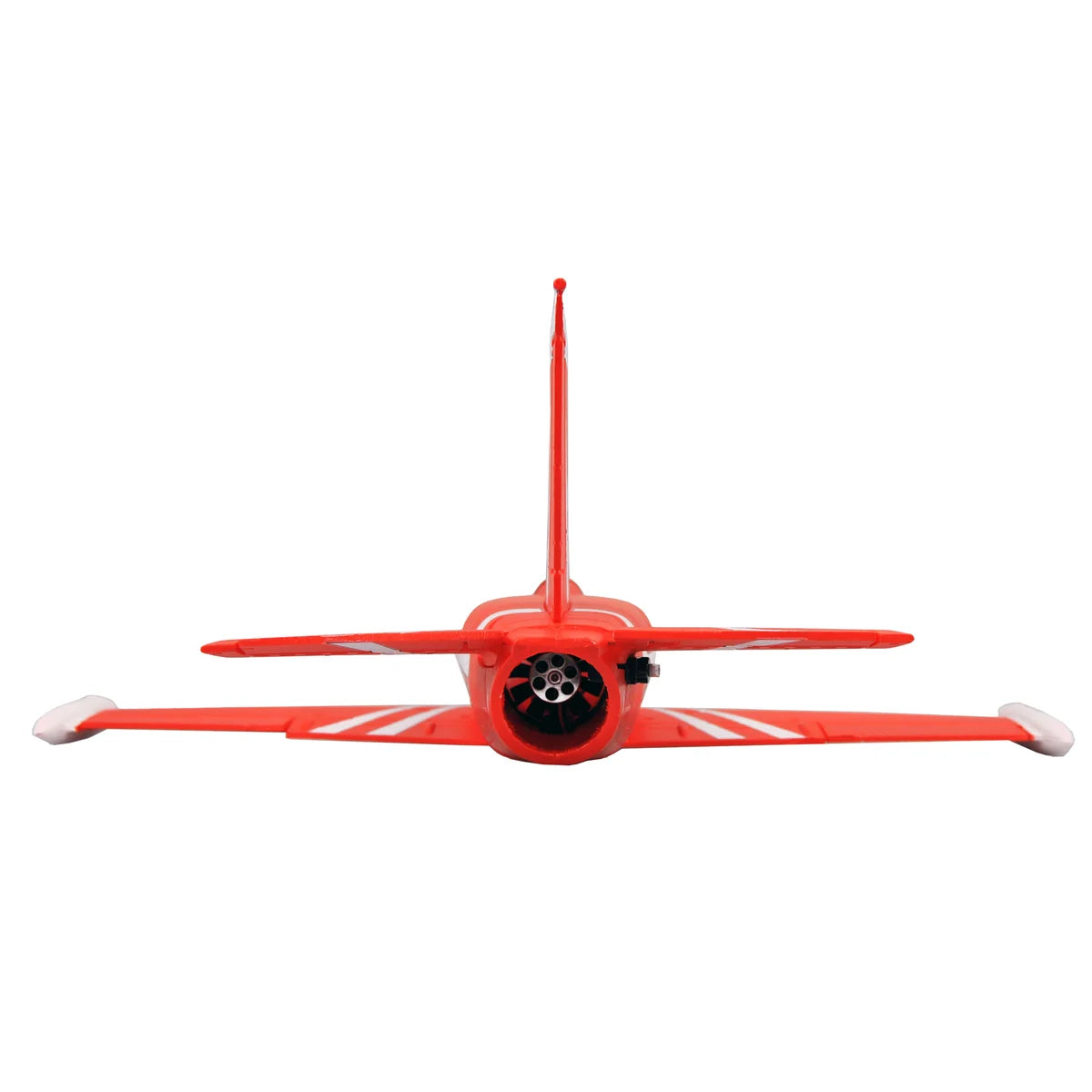 Amewi AMXFlight L-39 Albatros V2 EPO rot 24114 Flugzeug PNP – Draufsicht rotes Kunstflugzeug von oben, Propeller sichtbar