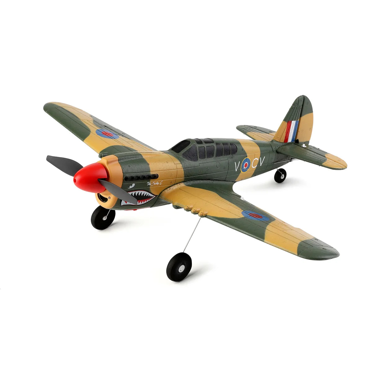 Amewi AMXFlight P40 Fighter 4-Kanal 3D/6G 24110 Flugzeug RTF – Seitenansicht