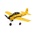Amewi AMXFlight T28 Trojan 4-Kanal 3D/6G 24112 Flugzeug RTF – Seitenansicht mit Fahrwerk, Propeller und Cockpitkanzel
