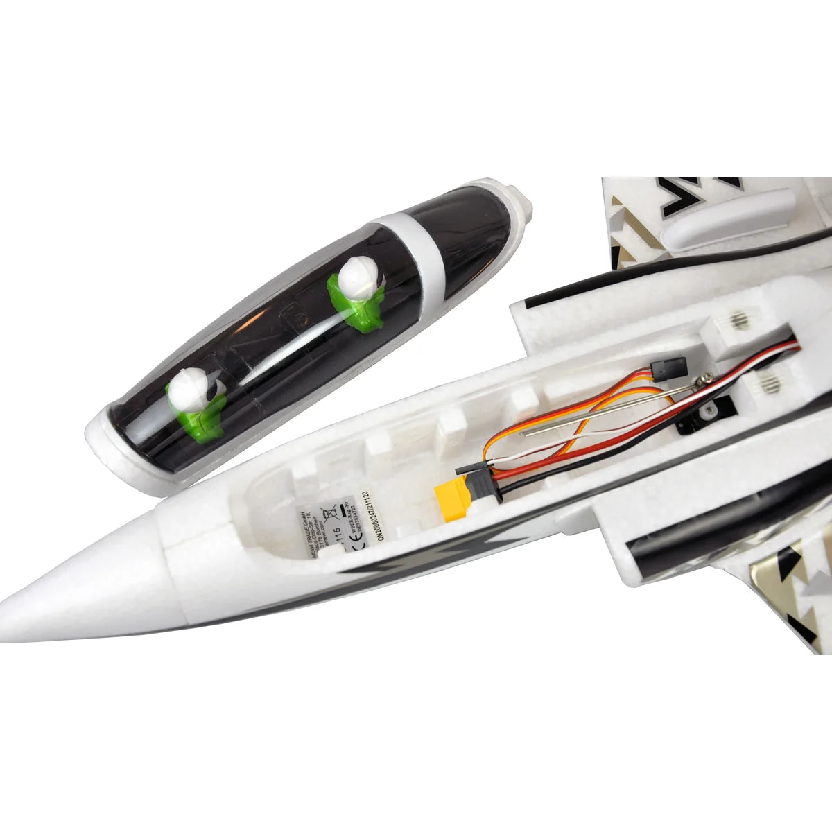 Amewi AMXFlight Viper Hpat Jet V2 EPO weiß/schwarz 24115 Flugzeug PNP – Lieferumfang und Zubehör
