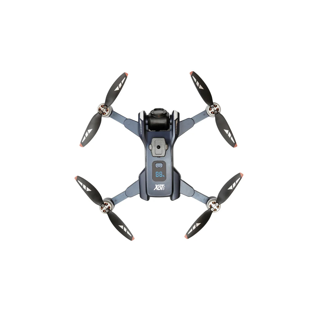 Amewi AMXFlight X8TGPS Brushless-Drohne mit Kamera & LCD-Fernsteuerung 25382 Drohne RTF – Draufsicht