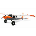Amewi AMXPlanes Tasman 1500mm STOL EPO 24123 Flugzeug PNP – Seitenansicht mit orange-weißer Lackierung, Fahrwerk sichtbar