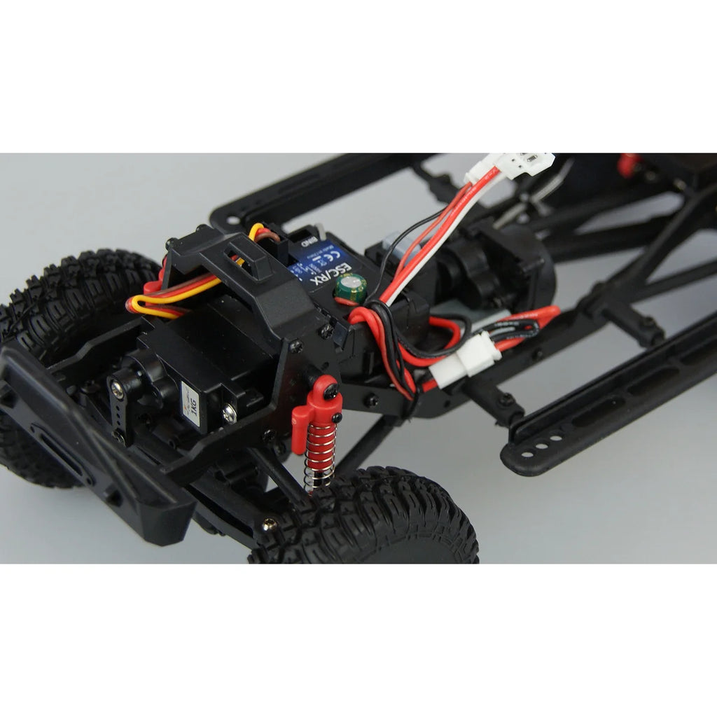 Amewi AMXRock AM18 Harvest Scale Crawler grau 22522 im Maßstab 1:18 Crawler RTR – Unteransicht