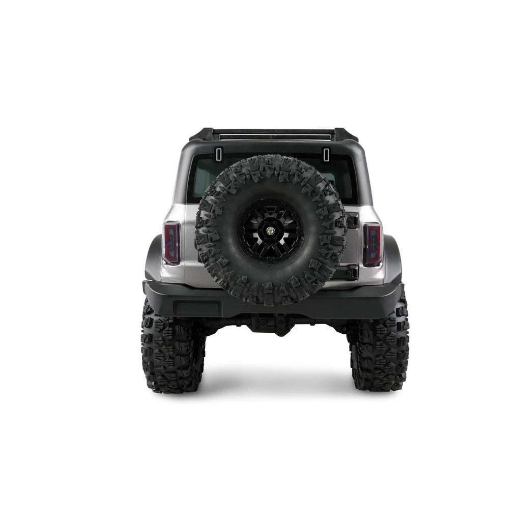 Amewi AMXRock Caballo Crawler 4WD Grau-metallic 22666 im Maßstab 1:10 Crawler ARTR – Rückansicht