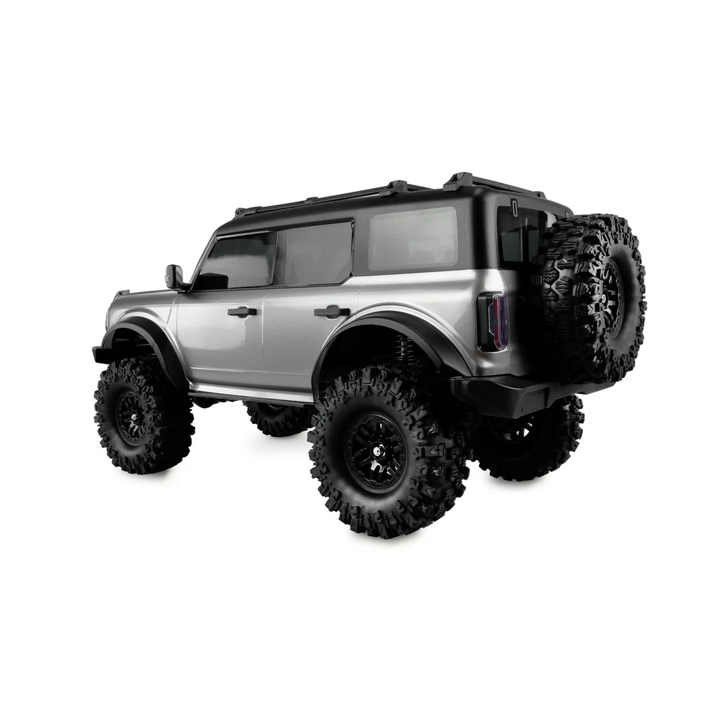 Amewi AMXRock Caballo Crawler 4WD Grau-metallic 22666 im Maßstab 1:10 Crawler ARTR – Seitenansicht