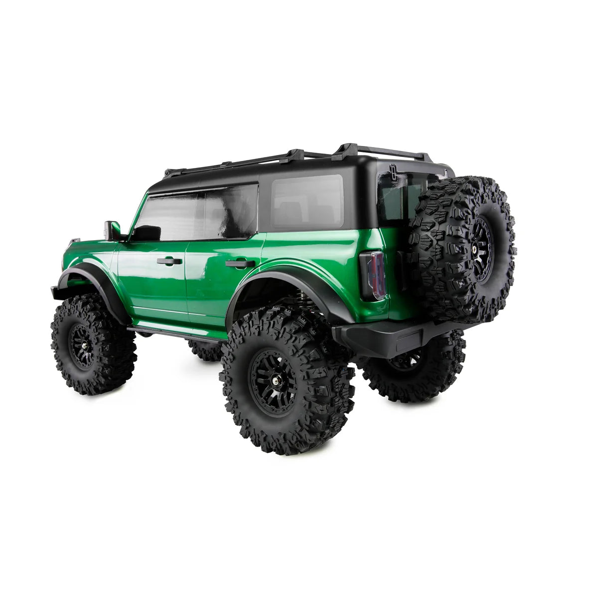 Amewi AMXRock Caballo Crawler 4WD Grün-metallic 22667 im Maßstab 1:10 Crawler ARTR – Seitenansicht