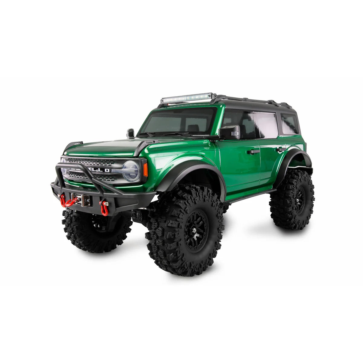 Amewi AMXRock Caballo Crawler 4WD Grün-metallic 22667 im Maßstab 1:10 Crawler ARTR – Seitenansicht