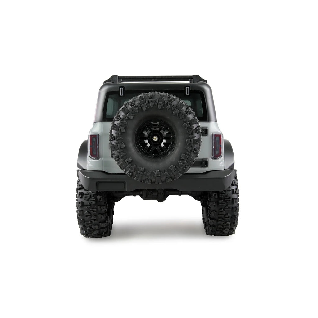 Amewi AMXRock Caballo Crawler 4WD Hellgrau 22668 im Maßstab 1:10 Crawler ARTR – Rückansicht
