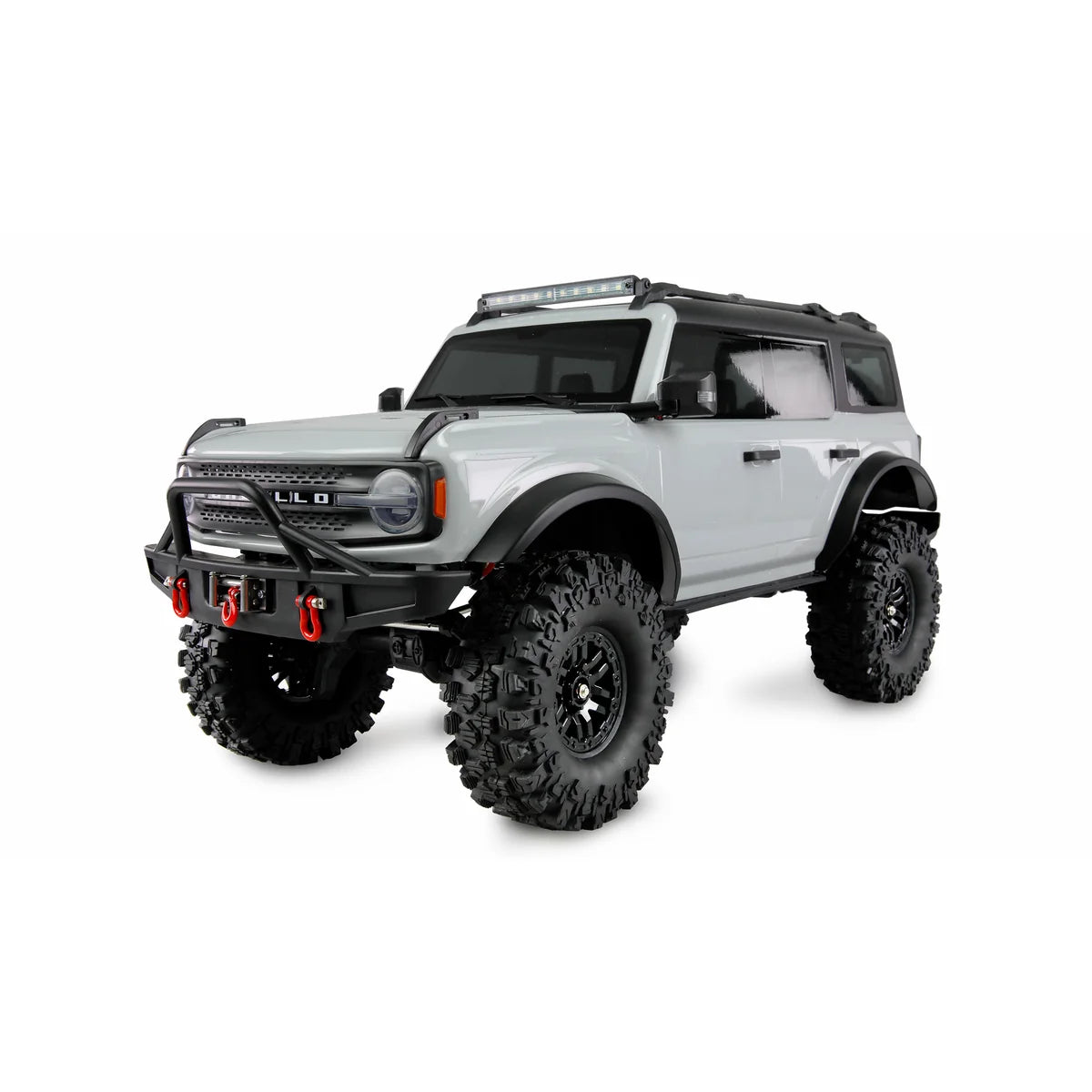 Amewi AMXRock Caballo Crawler 4WD Hellgrau 22668 im Maßstab 1:10 Crawler ARTR – Seitenansicht