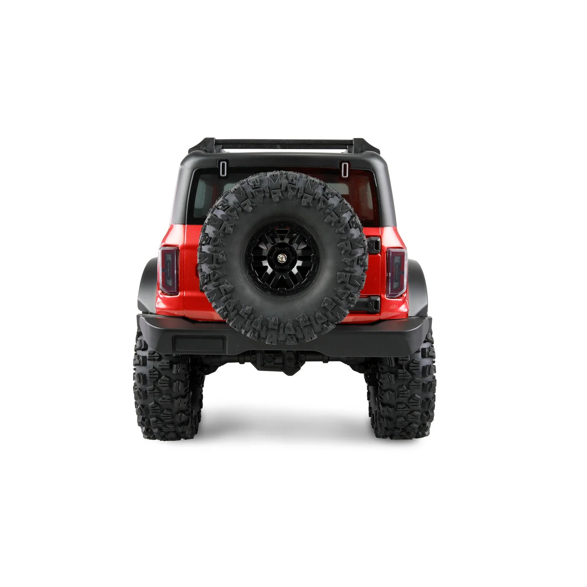 Amewi AMXRock Caballo Crawler 4WD Rot-metallic 22669 im Maßstab 1:10 Crawler ARTR – Rückansicht