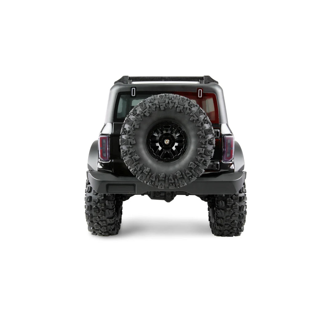Amewi AMXRock Caballo Crawler 4WD Schwarz-metallic 22670 im Maßstab 1:10 Crawler ARTR – Rückansicht