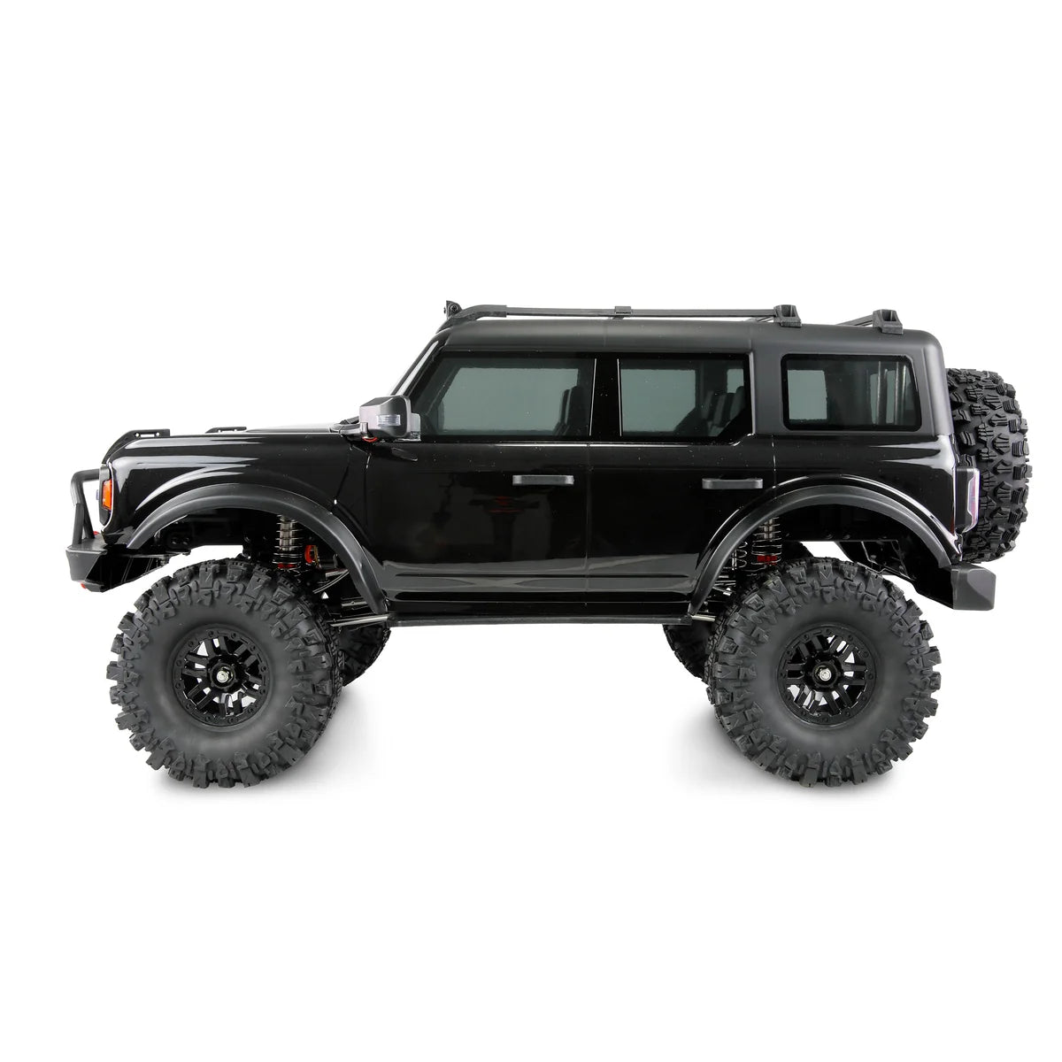 Amewi AMXRock Caballo Crawler 4WD Schwarz-metallic 22670 im Maßstab 1:10 Crawler ARTR – Seitenansicht