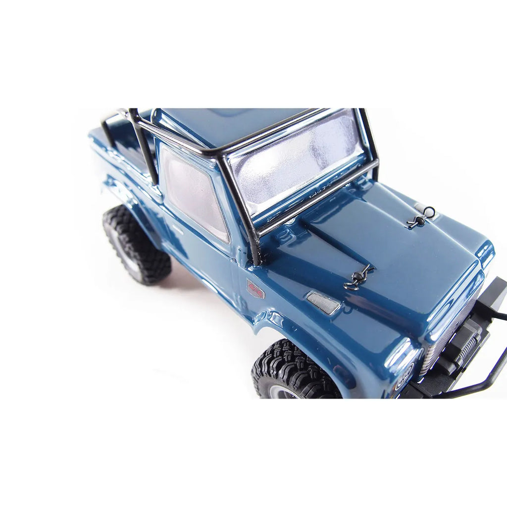 Amewi AMXRock Crawler AM24 4WD blau 22372 im Maßstab 1:24 Crawler RTR – Draufsicht