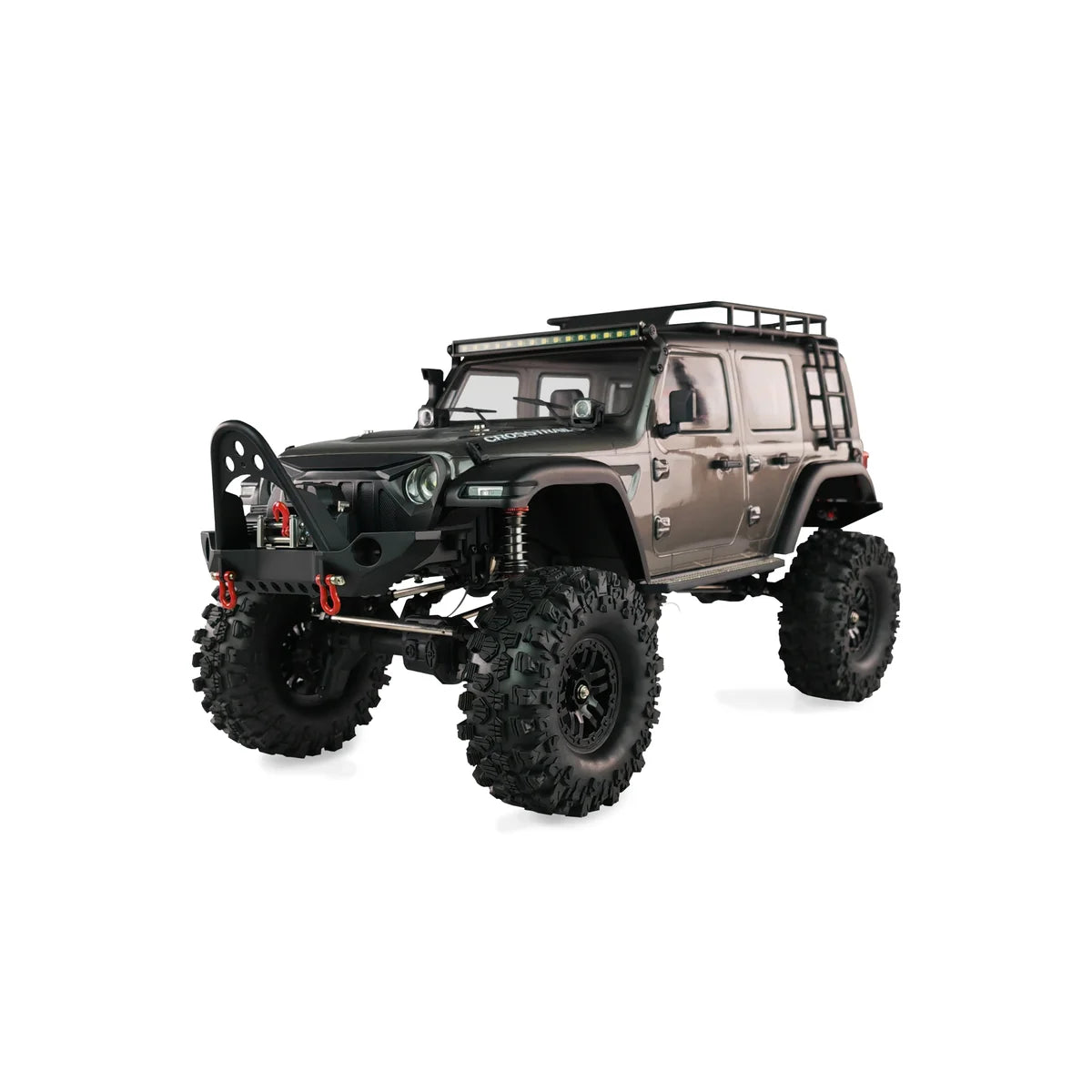 Amewi AMXRock Crosstrail Crawler 4WD Anthrazit-metallic 22657 im Maßstab 1:10 Crawler ARTR – Seitenansicht