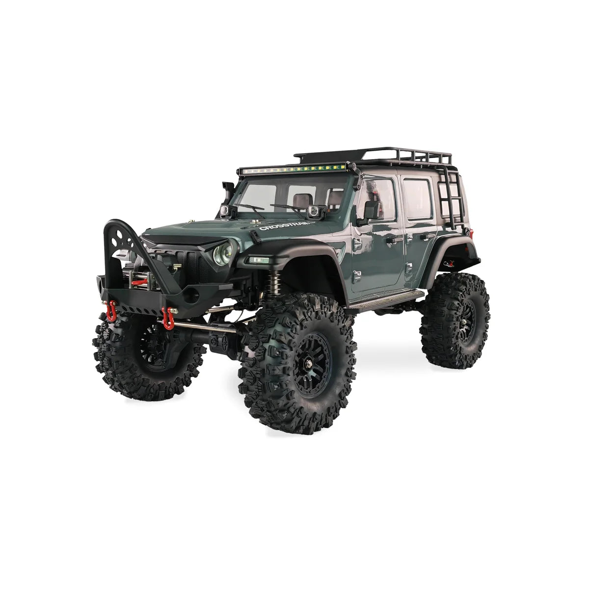 Amewi AMXRock Crosstrail Crawler 4WD Hellgrau 22655 im Maßstab 1:10 Crawler ARTR – Seitenansicht