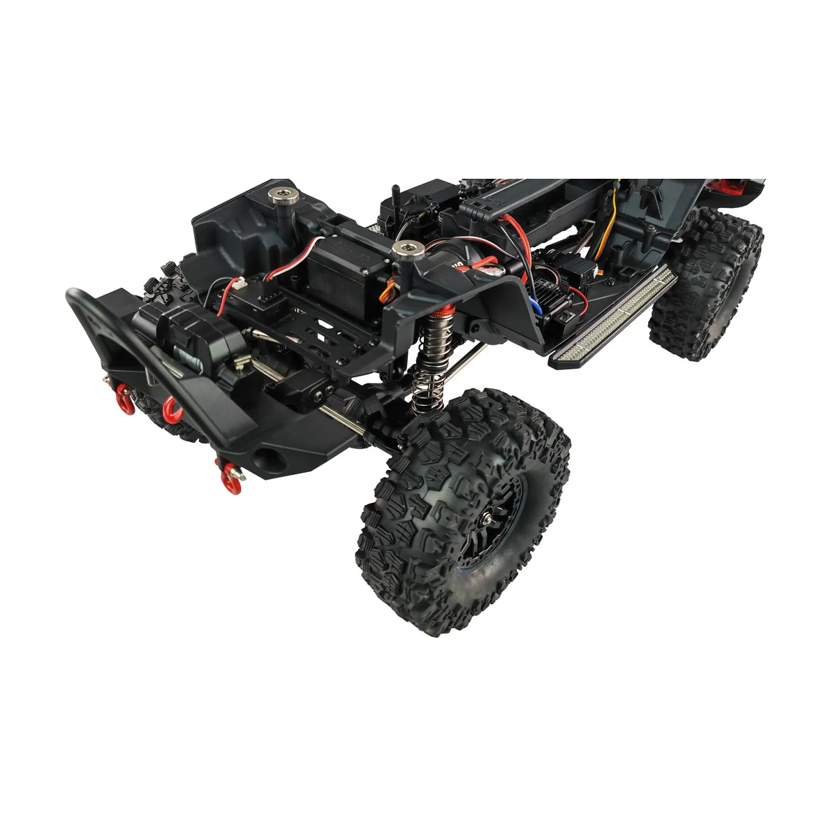 Amewi AMXRock Crosstrail Crawler 4WD Orange-metallic 22656 im Maßstab 1:10 Crawler ARTR – Draufsicht