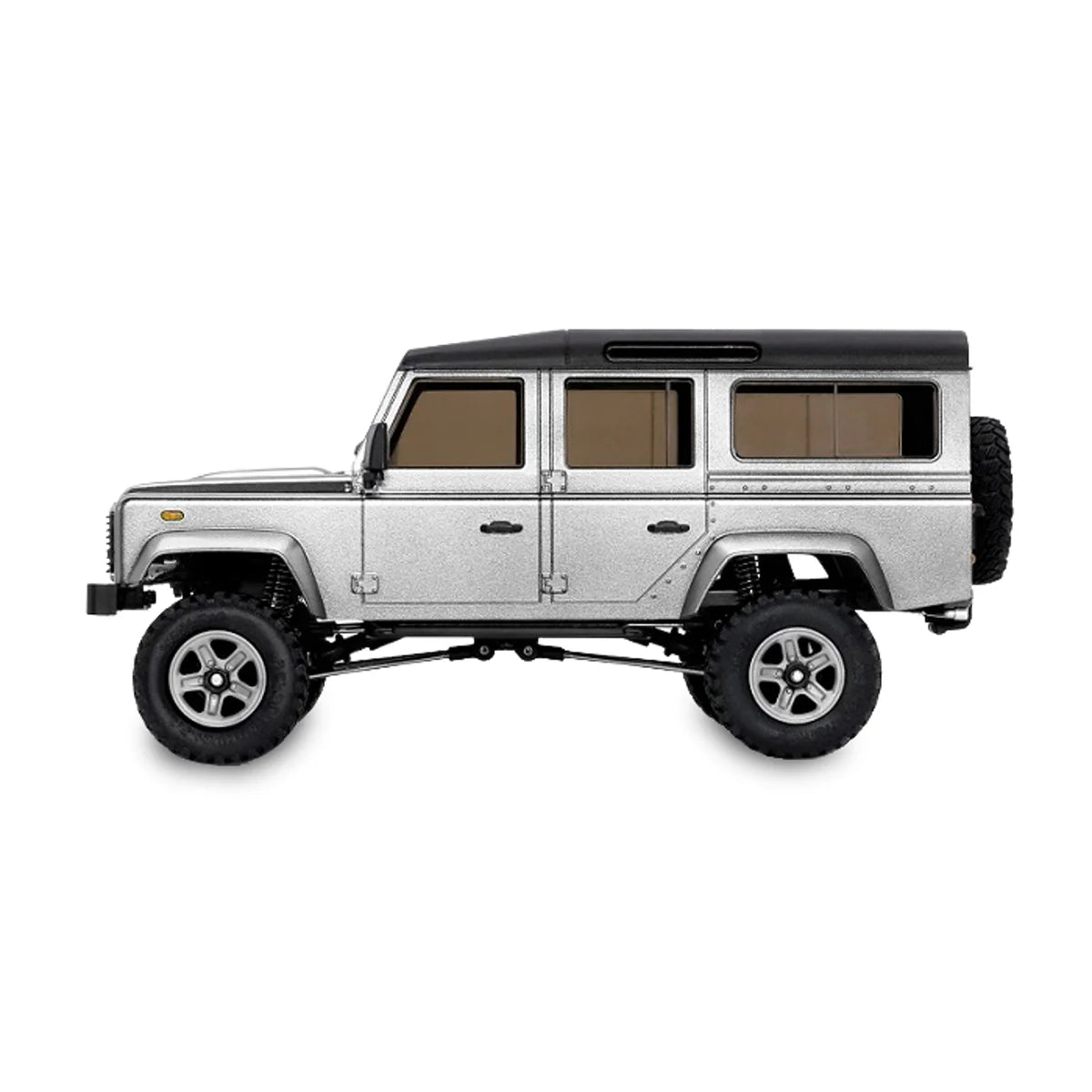 Amewi AMXRock Geländewagen 4WD Bausatz 22395 im Maßstab 1:35 Crawler Bausatz – Seitenansicht