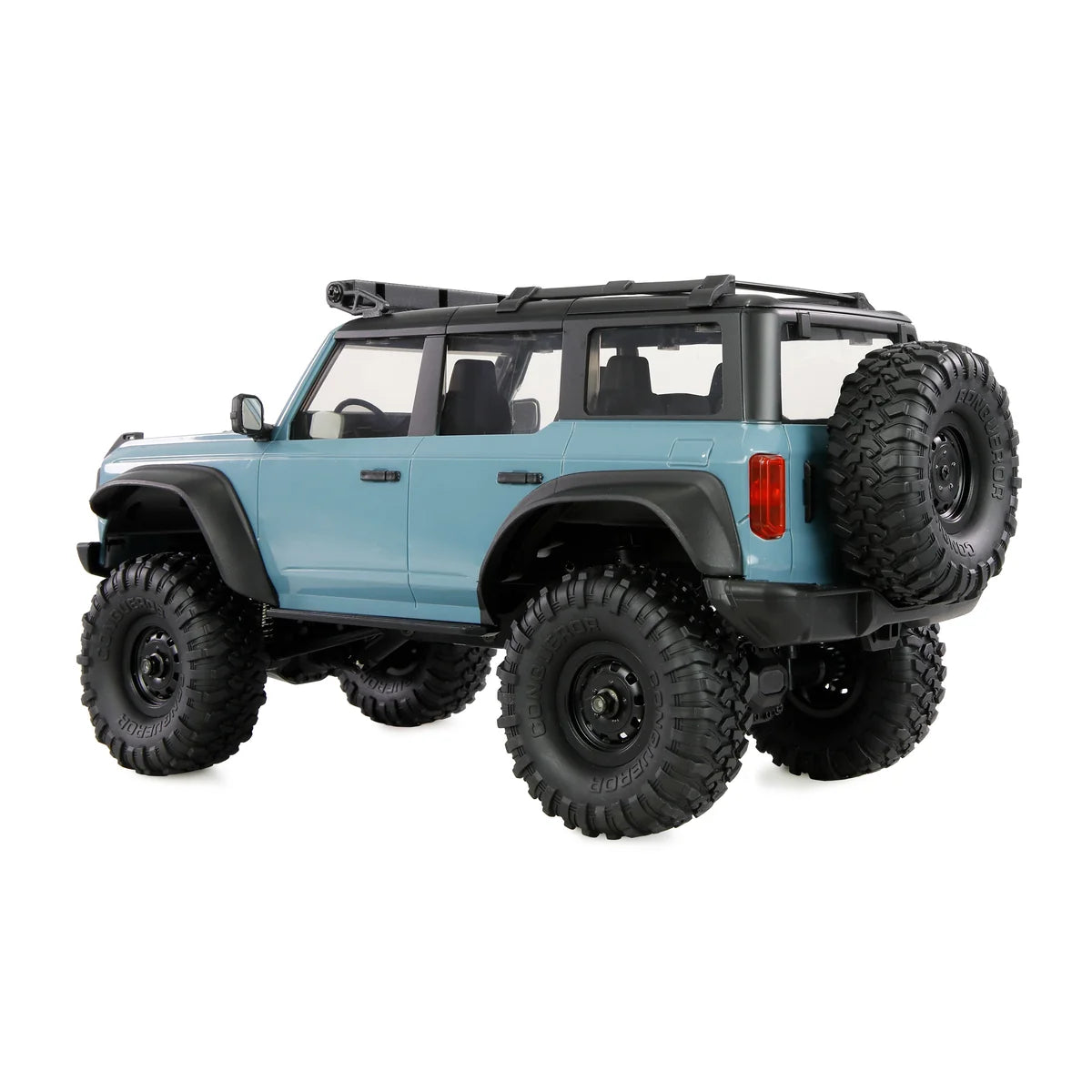 Amewi AMXRock Mini-Caballo Scale Crawler 4WD Blau 22719 im Maßstab 1:16 Crawler RTR – Seitenansicht