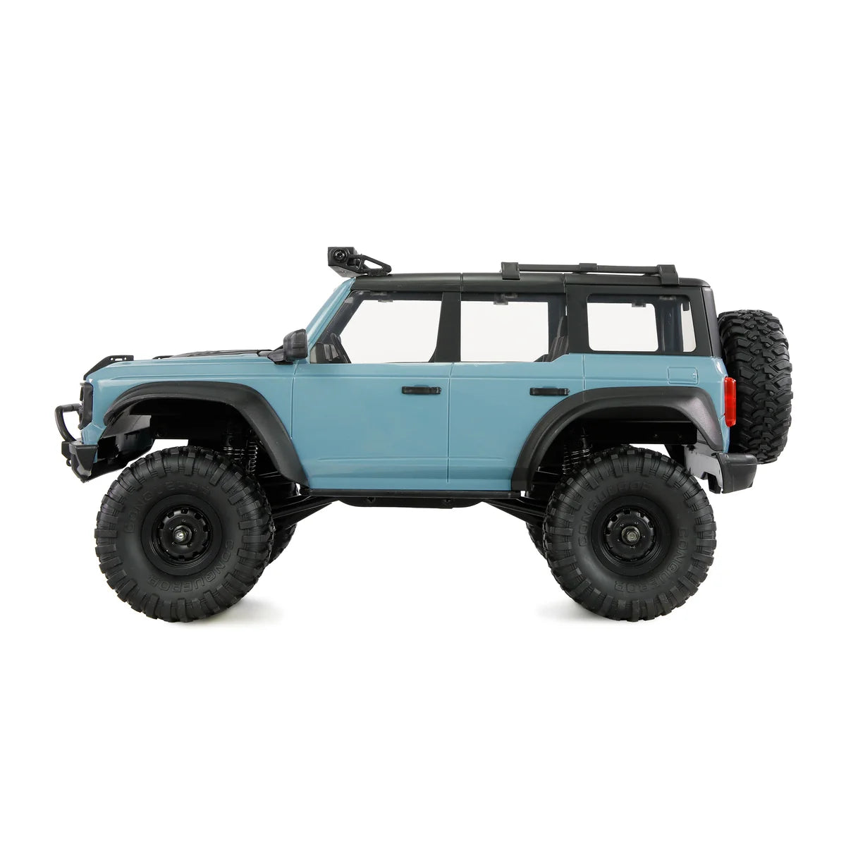Amewi AMXRock Mini-Caballo Scale Crawler 4WD Blau 22719 im Maßstab 1:16 Crawler RTR – Seitenansicht