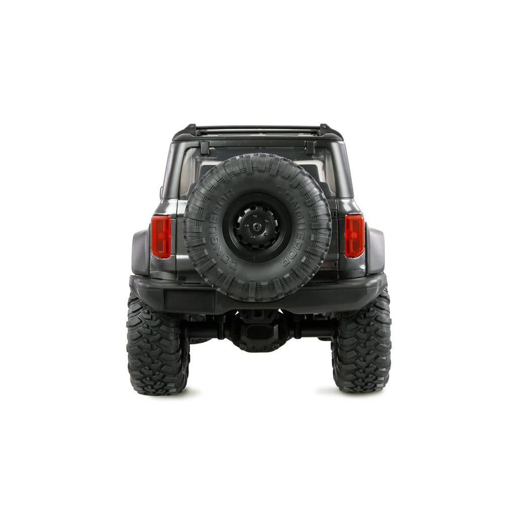 Amewi AMXRock Mini-Caballo Scale Crawler 4WD Grau 22720 im Maßstab 1:16 Crawler RTR – Rückansicht