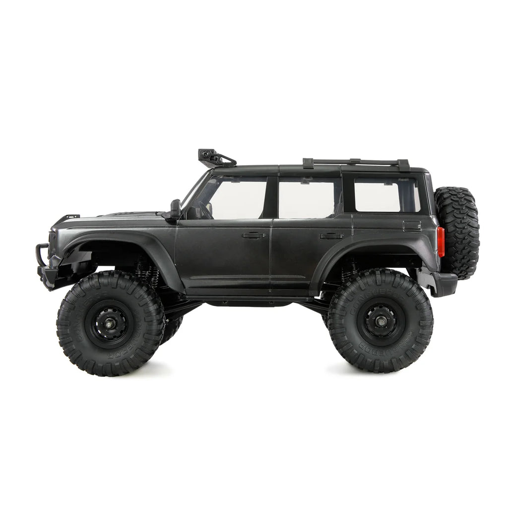 Amewi AMXRock Mini-Caballo Scale Crawler 4WD Grau 22720 im Maßstab 1:16 Crawler RTR – Seitenansicht