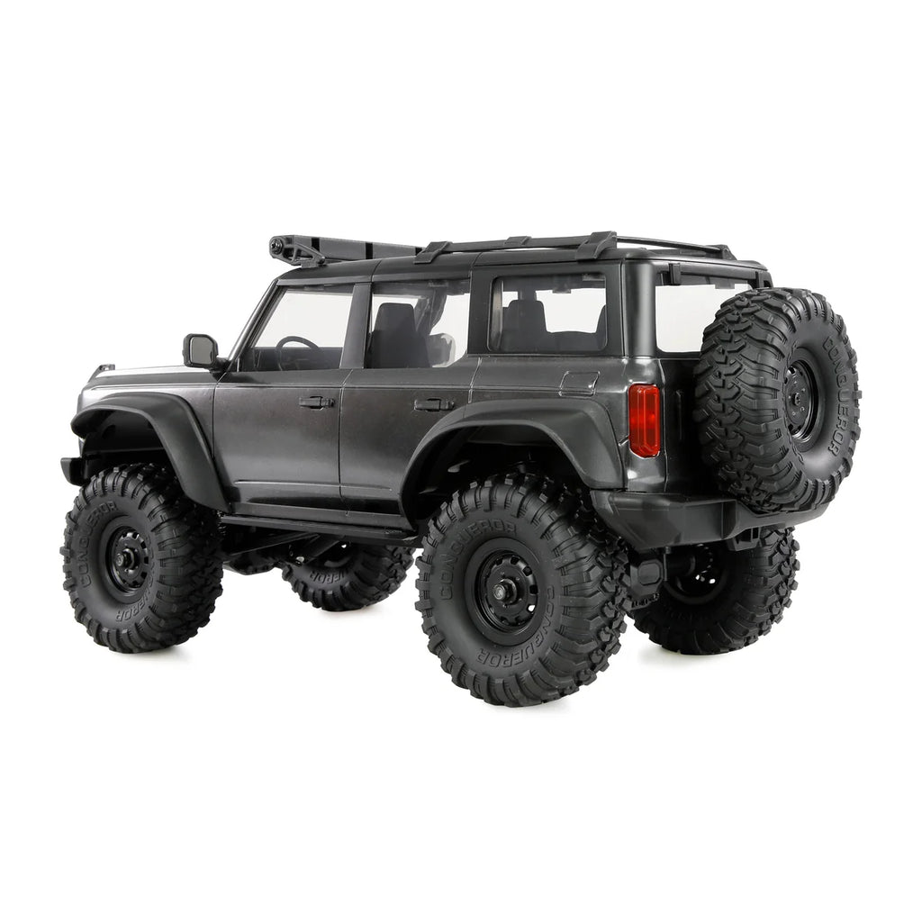 Amewi AMXRock Mini-Caballo Scale Crawler 4WD Grau 22720 im Maßstab 1:16 Crawler RTR – Seitenansicht