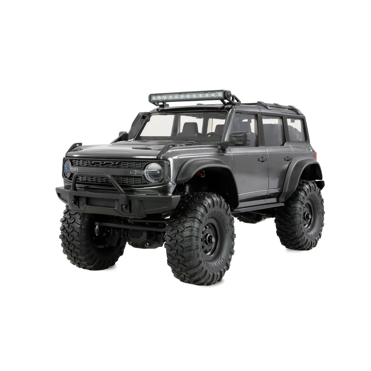 Amewi AMXRock Mini-Caballo Scale Crawler 4WD Grau 22720 im Maßstab 1:16 Crawler RTR – Seitenansicht
